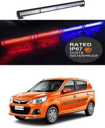AYW Waterproof Police Bar Light for Alto K10 Dash Light Car LED for Maruti  Suzuki (12 V, 72 W) Price in India - Buy AYW Waterproof Police Bar Light  for Alto K10