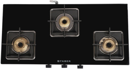 faber 3 burner glass hob