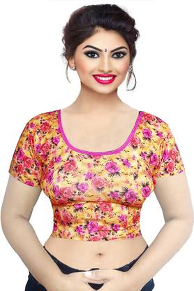 Round Neck Half Sleeve Blouse main image 0