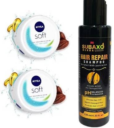 NIVEA SOFT LIGHT CREAM 2 PC EACH 100 ML AND HAIR REPAIR SHAMPOO 120 ML Price in India - Buy NIVEA SOFT LIGHT CREAM 2 PC EACH 100 ML AND HAIR REPAIR NIVEA SOFT LIGHT CREAM 2 PC EACH 100 ML AND HAIR REPAIR SHAMPOO 120 ML Price in India - Buy NIVEA SOFT LIGHT CREAM 2 PC EACH 100 ML AND HAIR REPAIR