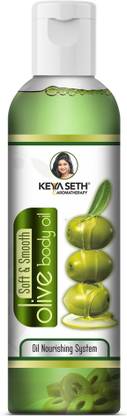 KEYA SETH AROMATHERAPY Soft & Smooth Body Oil, Quick Absorbing Non-Sticky Nourishment for Hair & KEYA SETH AROMATHERAPY Soft & Smooth Body Oil, Quick Absorbing Non-Sticky Nourishment for Hair &