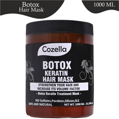 Cozella PROFESSIONAL Botox Keratin Cream Hair Mask, Moisturizing and  Smoothing - Price in India, Buy Cozella PROFESSIONAL Botox Keratin Cream Hair  Mask, Moisturizing and Smoothing Online In India, Reviews, Ratings &  Features |