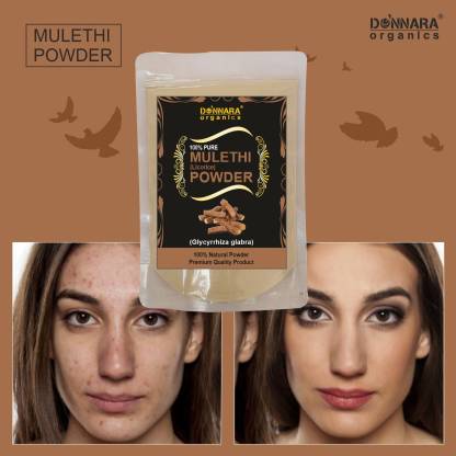 Donnara Organics 100% Pure & Natural Mulethi(Licorice) Powder(150 gms) -  Price in India, Buy Donnara Organics 100% Pure & Natural Mulethi(Licorice)  Powder(150 gms) Online In India, Reviews, Ratings & Features 