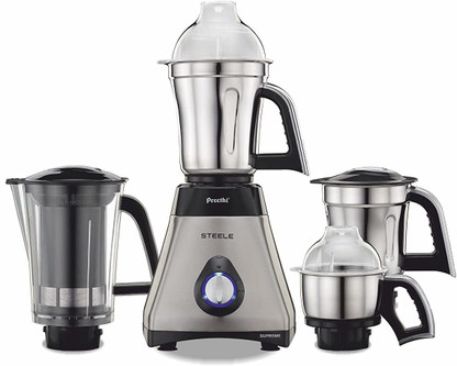 preethi steele supreme 750 w mixer grinder price