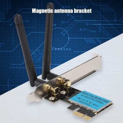 5 GHz Dualband-WiFi-Karte mit Bluetooth 5.0 weithin kompatibel für die meisten PC/Laptops/All-in-One-Computer/AD-Player mit NGFF M.2-Steckplatz Diyeeni 5G WiFi-Karte 2,4 GHz 