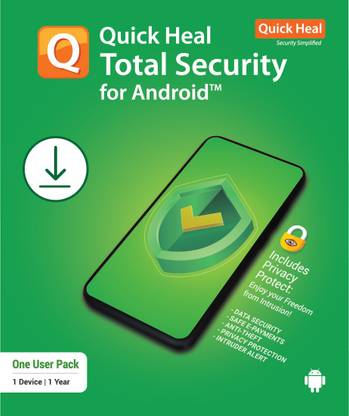 Quick Heal 1 Device 1 Year Mobile Security for Android (Email ...