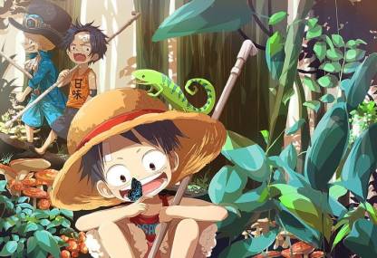 28RDTXkW one piece monkey d luffy sabo portgas d ace wallpaper Poster Paper  Print - Decorative posters in India - Buy art, film, design, movie, music,  nature and educational paintings/wallpapers at 