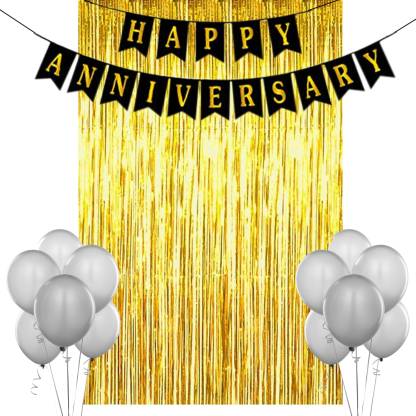 Saikara Collection Happy Anniversary Banner Set Of 17 For Anniversary Party  & Party Decoration Price in India - Buy Saikara Collection Happy Anniversary  Banner Set Of 17 For Anniversary Party & Party