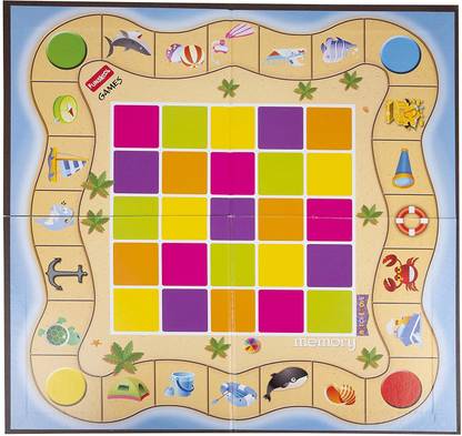FUNSKOOL Memory Match and Move Party & Fun Games Board Game ...