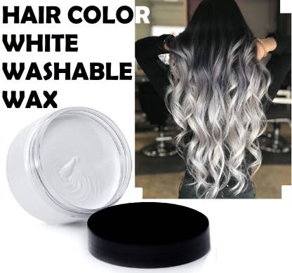 MYEONG Strong Hold And Volume For Highlights Hair Fashion Styling Colour  Wax White , White - Price in India, Buy MYEONG Strong Hold And Volume For Highlights  Hair Fashion Styling Colour Wax
