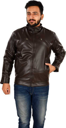 Men Leather Jacket Price in India - Buy 