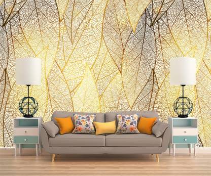 HD PRINT HOUSE Decorative Yellow Wallpaper Price in India - Buy HD PRINT  HOUSE Decorative Yellow Wallpaper online at 