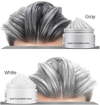 Latixmat TEMPORARY HAIR DYEING PLATINUM & WHITE CREAMY WAX FOR MEN & WOMEN  COMOB Hair Wax - Price in India, Buy Latixmat TEMPORARY HAIR DYEING PLATINUM  & WHITE CREAMY WAX FOR MEN