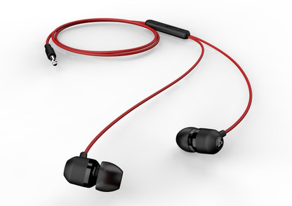 Syska HE910-Dynamic Black Wired Headset 