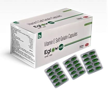 Eglow Vitamin E Capsules 400 I U Natural Source For Skin Hairs And Body Care Price In India Buy Eglow Vitamin E Capsules 400 I U Natural Source For Skin Hairs