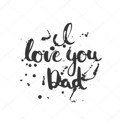 I Love Dad Wallpaper Poster Multicolor Photopaper Print 12 Inch X 18 Inch Rolled Photographic Paper Quotes Motivation Posters In India Buy Art Film Design Movie Music Nature And