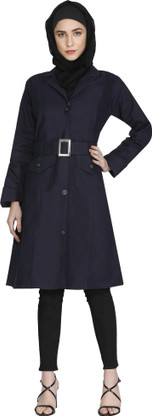 Dubai Collection Denim Fabric Half Coat 