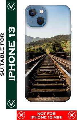 FULLYIDEA Back Cover for APPLE iPhone 13, iPhone 13, iPhone A2633, Railway Track Wallpaper - FULLYIDEA : FULLYIDEA Back Cover for APPLE iPhone 13, iPhone 13, iPhone A2633, Railway Track Wallpaper - FULLYIDEA :