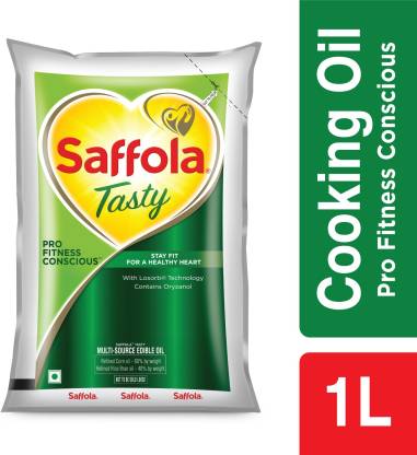 Saffola Tasty Pro Fitness Conscious Blended Oil Pouch