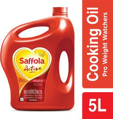 Saffola Active Pro Weight Watchers Blended Oil Can