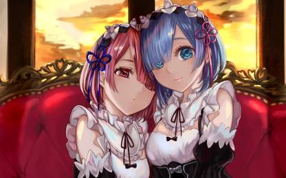 Re:Zero Starting Life In Another World Anime Series Matte Finish Poster  Paper Print - Animation & Cartoons posters in India - Buy art, film,  design, movie, music, nature and educational paintings/wallpapers at