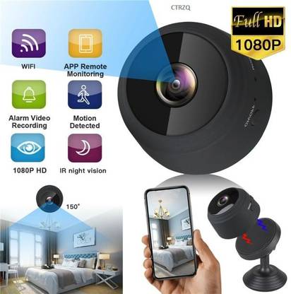 CTRZQ Spy Camera Wireless Hidden WiFi Mini Camera 1080P Portable Home Security Security Camera