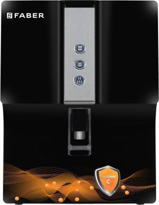 [For Axis Bank Credit Card & SBI Credit/Debit Card] Faber FWP C-GUARD 7 L RO + MAT Water Purifier  (Black)