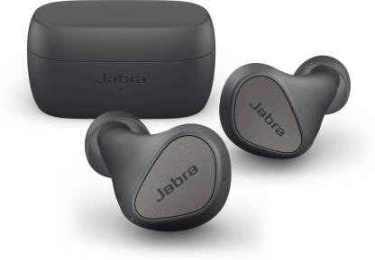 Jabra Elite 3 In-Ear Passive Noise Cancellation Truly Wireless Earbuds with Mic (Bluetooth 5.2, Qualcomm aptX, Dark Grey)