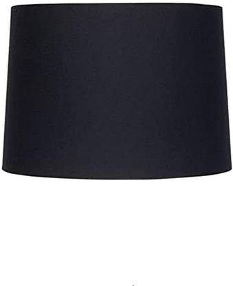 Max Engineering Enterprises Drum Lamp Shade 12 Inches Cotton Fabric Black Table Lamps In India Max Engineering Enterprises Drum Lamp, Black Fabric Drum Lamp Shader