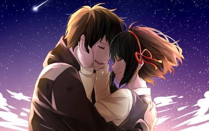 Kimi No Na Wa Your Name Japanese Anime Movie Matte Finish Poster Paper Print - Animation & Cartoons posters in India - Buy art, film, design, movie, music, nature and educational paintings/wallpapers Kimi No Na Wa Your Name Japanese Anime Movie Matte Finish Poster Paper Print - Animation & Cartoons posters in India - Buy art, film, design, movie, music, nature and educational paintings/wallpapers