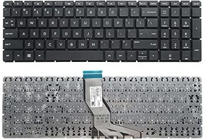 Laptop Replacement Keyboard Fit HP Pavilion 15-BS000 15-BS100 15-BS500 15-BS600 15-BS0XX 15-BS061ST 15-BS062ST US Layout Black No Backlight 