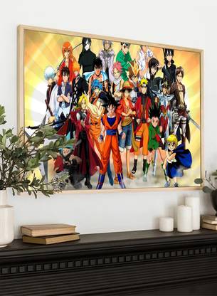 Floater Framed Canvas Anime Art Wall Print Poster 22x14 Inch - NW280 Canvas Art - Animation & Cartoons posters in India - Buy art, film, design, movie, music, nature and educational paintings/wallpapers Floater Framed Canvas Anime Art Wall Print Poster 22x14 Inch - NW280 Canvas Art - Animation & Cartoons posters in India - Buy art, film, design, movie, music, nature and educational paintings/wallpapers