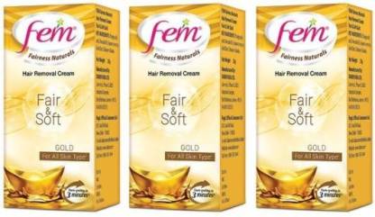 Fem Fairness Naturals Turmeric Hair Removal (60g each) Cream - Price in  India, Buy Fem Fairness Naturals Turmeric Hair Removal (60g each) Cream  Online In India, Reviews, Ratings & Features 