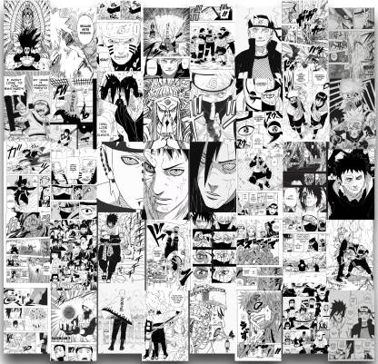 Set of 40 manga pages of naruto posters anime poster of naruto kakashi ...