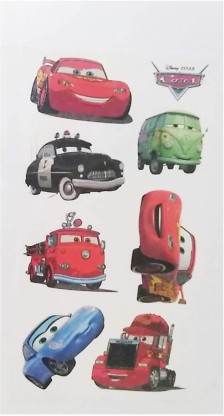 Disney Pixars Cars Flamin Style Kids Temporary Tattoos  Walmartcom