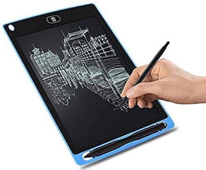 NEWYES LCD Tablette décriture Graphique Dessin 12 Pouces Ewriter LCD Tablette décriture Bon Marché Mémo Pad magnétiques Bloc-Notes Notepad Comprend 1Stylo Bleu 