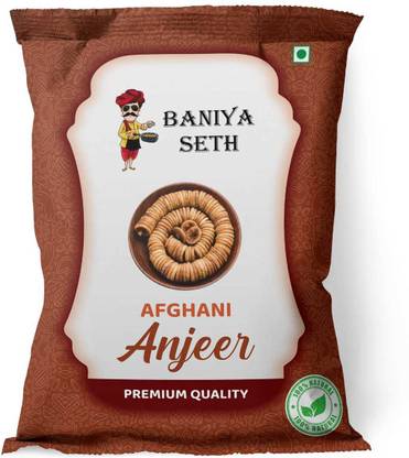 Baniya seth Dry Figs | Afghani Anjeer | Medium Size Anjir | Dry Fruits Figs Figs  (1000 g)