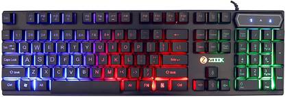 Zoook Concord Wired USB Desktop Keyboard  (Black)