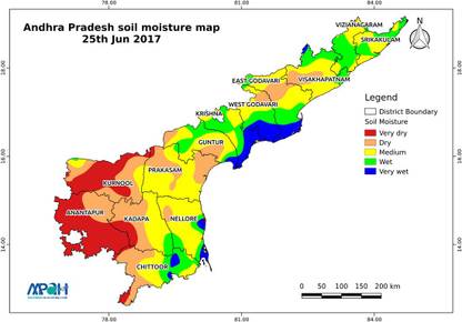 Soil Map Of Andhra Pradesh Andhra Pradesh Map Poster Multicolor Photo Paper Print (12 Inch X 18 Inch,  Rolled) Paper Print - Maps Posters In India - Buy Art, Film, Design, Movie,  Music, Nature And Educational Paintings/Wallpapers