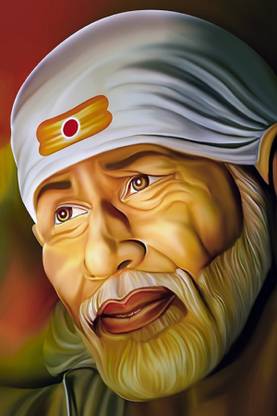 Lord Sai baba Wall Poster | HD God Poster for room office gym Paper Print -  Religious, Decorative, Art & Paintings posters in India - Buy art, film,  design, movie, music, nature