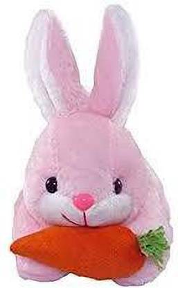 FOOFII CUTE Pink Rabbit With Carrot Soft Toy for Kids, Stuffed Animals Cute Teddy Bear - 30 cm - CUTE Pink Rabbit With Carrot Soft Toy for Kids, Stuffed Animals Cute Teddy FOOFII CUTE Pink Rabbit With Carrot Soft Toy for Kids, Stuffed Animals Cute Teddy Bear - 30 cm - CUTE Pink Rabbit With Carrot Soft Toy for Kids, Stuffed Animals Cute Teddy