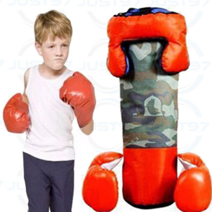boxing gloves headgear set