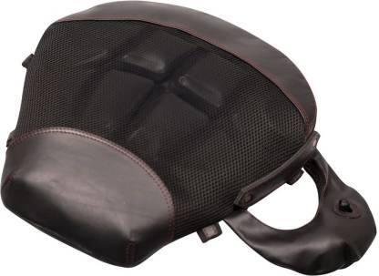 O Air Cushion Black Leather Seat Add, Bike Leather Seat Cover