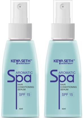 KEYA SETH AROMATHERAPY Aromatic Spa Hair Conditioning Serum with SPF 15  42ml Pack of 2 - Price in India, Buy KEYA SETH AROMATHERAPY Aromatic Spa  Hair Conditioning Serum with SPF 15 42ml