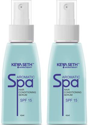 KEYA SETH AROMATHERAPY Aromatic Spa Hair Conditioning Serum with SPF 15 42ml Pack of 2 - Price in India, Buy KEYA SETH AROMATHERAPY Aromatic Spa Hair Conditioning Serum with SPF 15 42ml KEYA SETH AROMATHERAPY Aromatic Spa Hair Conditioning Serum with SPF 15 42ml Pack of 2 - Price in India, Buy KEYA SETH AROMATHERAPY Aromatic Spa Hair Conditioning Serum with SPF 15 42ml