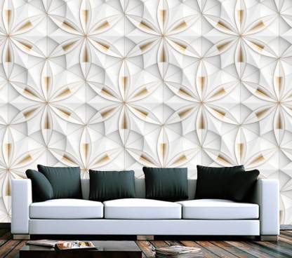 COLOR SOLUTION Decorative White Wallpaper Price in India - Buy COLOR  SOLUTION Decorative White Wallpaper online at 