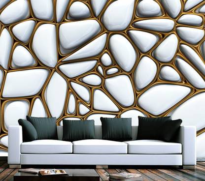 HD PRINT HOUSE Decorative White, Gold, Grey Wallpaper Price in India - Buy HD PRINT HOUSE Decorative White, Gold, Grey Wallpaper online at HD PRINT HOUSE Decorative White, Gold, Grey Wallpaper Price in India - Buy HD PRINT HOUSE Decorative White, Gold, Grey Wallpaper online at