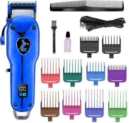 GALLAXY Electric Trimmer Hair Clipper LCD Cordless Professional Hair  Trimmer Trimmer 120 min Runtime 10 Length Settings Price in India - Buy  GALLAXY Electric Trimmer Hair Clipper LCD Cordless Professional Hair Trimmer