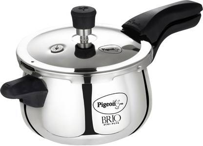 pigeon brio triply pressure cooker