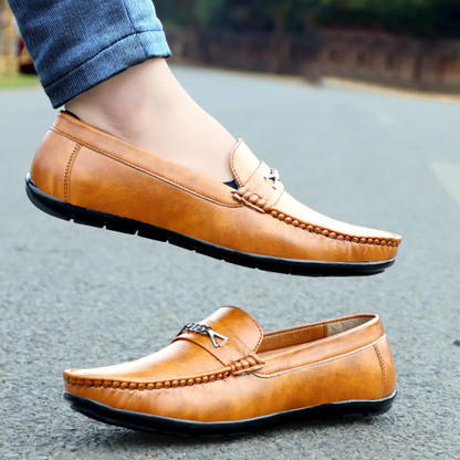 Loafers Tan Casual Shoes Loafers 